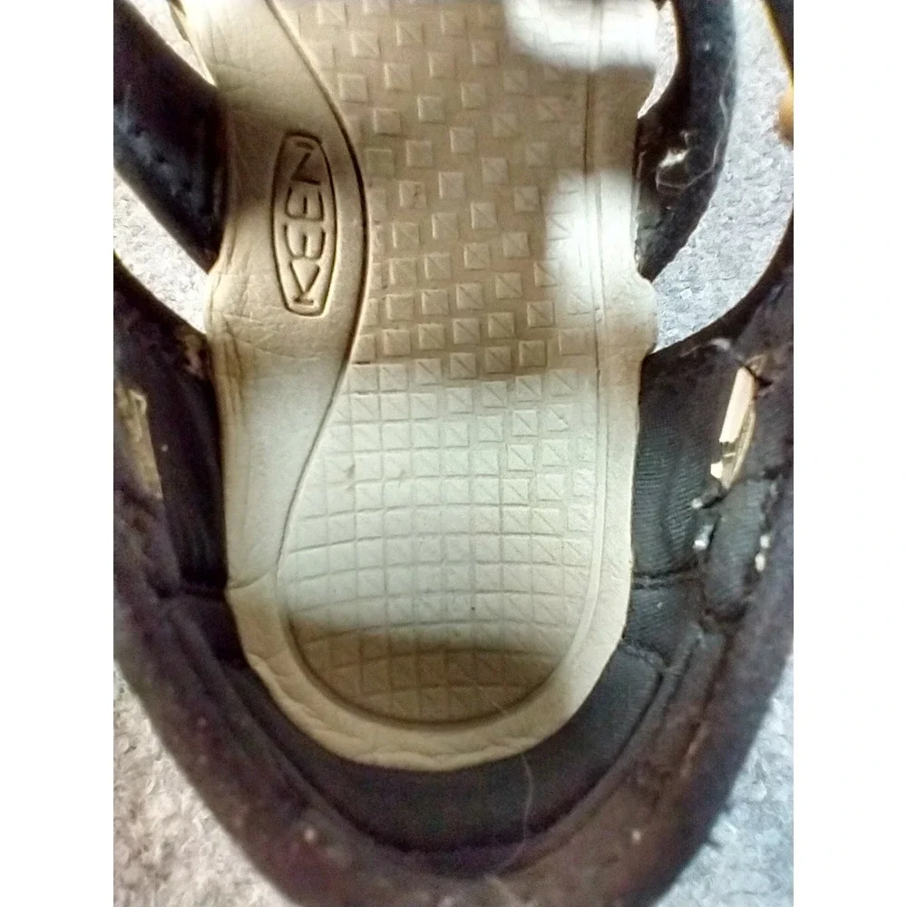 Keen Kids Seacamp II CNX Blue Black‎  Outdoor Sandals Size 3 US NO LACES